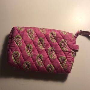 Vera Bradley Pink Paisley Misc Case